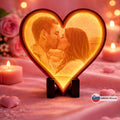 Personalizirana LED svetilka v obliki srca